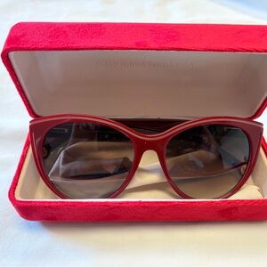 Carolina Herrera Bold Red Sunglasses
